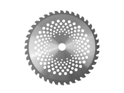 Hoja De Cortadora De Matorras 40 Dientes 255mm/10" Carburo 25.4mm/1" Diámetro De Orificio Para Carpintería Cortar Madera