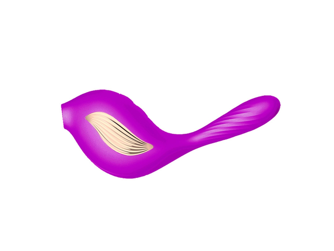 Vibrador De Suco 2 Em 1 Com Vibrao De 10 Frequncias E Suco De 3 Frequncias (roxo) Yizhood