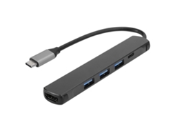 Conversor Docking LAXISCREED Usb c Hdmi 3 Portas