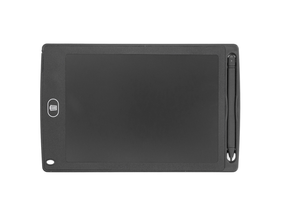 Mesa Digitalizadora Lcd De 8,5 Polegadas Com Proteção Para Os Olhos, Tela Sensível E Apagável Em Abs, Com Caneta Inclusa, Preta. Aquaforge