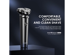 Barbeador Elétrico Rotativo Sem Fio Oraimo Smartshaver 2