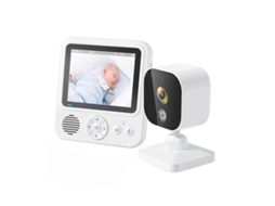 Monitor Sem Fio De 2,8 Polegadas Com Câmera, Áudio, Chamada Bidirecional, Vídeo, Tela Ips, Telefone Com Vídeo Brilvibera
