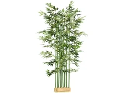 Bambu Artificial 180cm Vaso Pinho Verde Int/ext VELTRIX