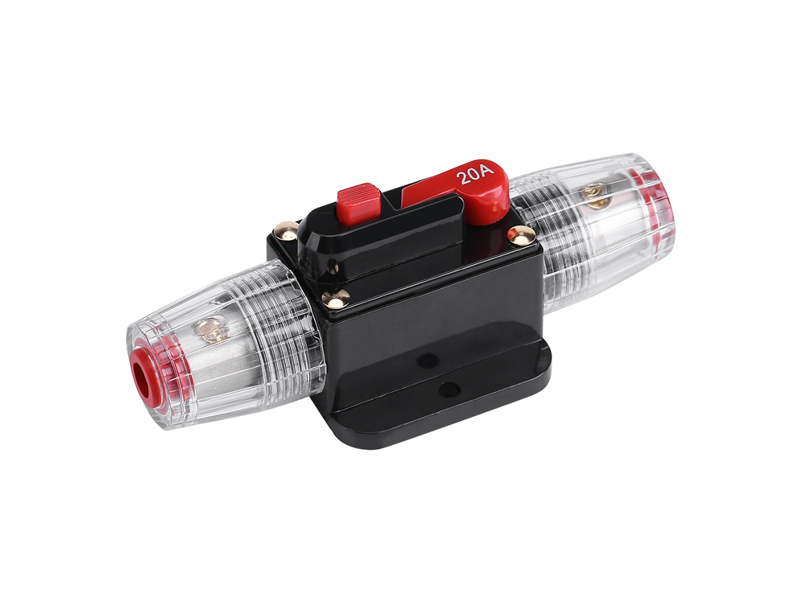 Disjuntor De Circuito Carro Resetável 12v 24v 20a