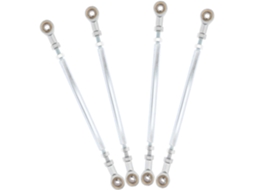 Kit De 4 Peças De Barras De Direção Em Aço Inoxidável Com Juntas Esféricas Reforçadas Para Quadriciclos.