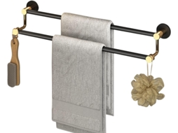 Suporte De Toalha Mão Em Aço Inoxidável Barra Parede Para Acessórios Banheiro 40cm