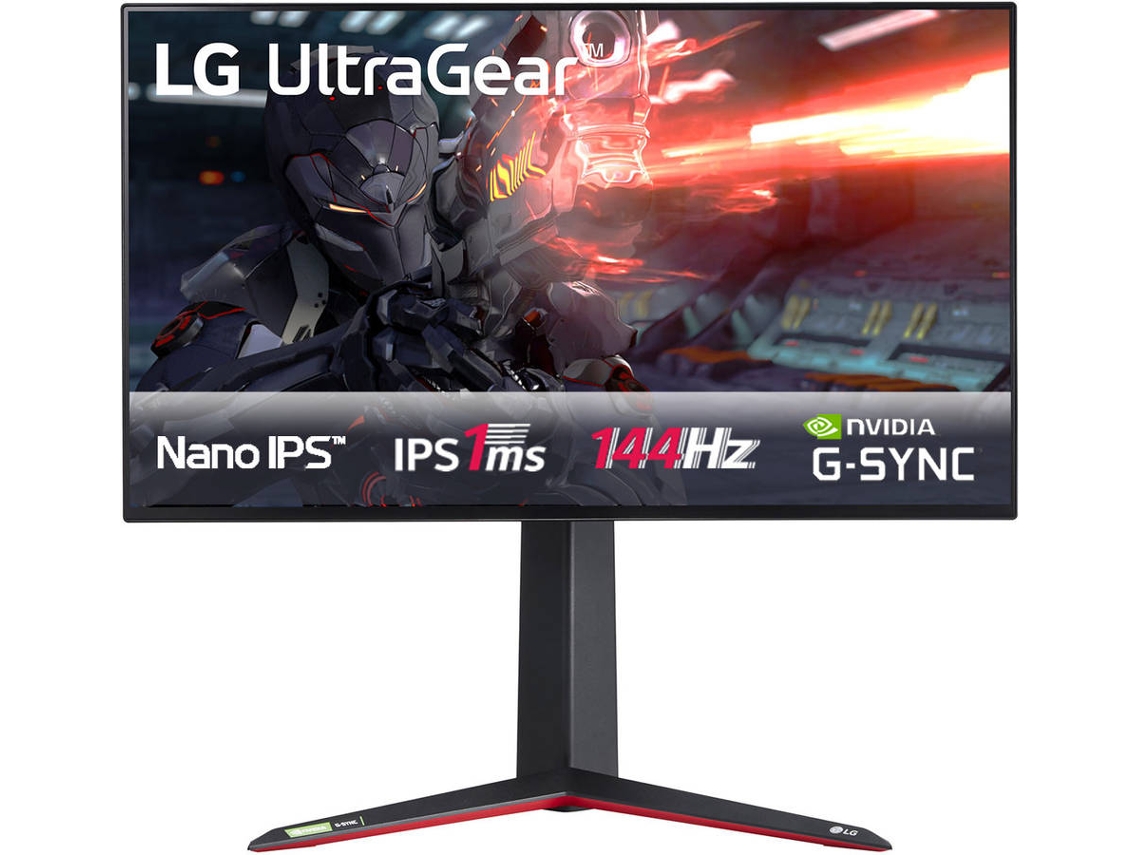 Monitor Gaming LG 27GN950-B (27'' - 1 ms - 144 Hz - Nano IPS - 4K - G-Sync)