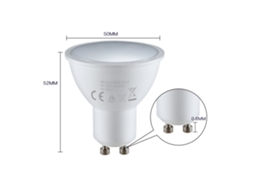 Rebe-lâmpada Inteligente Wifi 5w Spot Led Rgb 2800k-6200k Controle Remoto App/voz Compatível Com Alexa Casa
