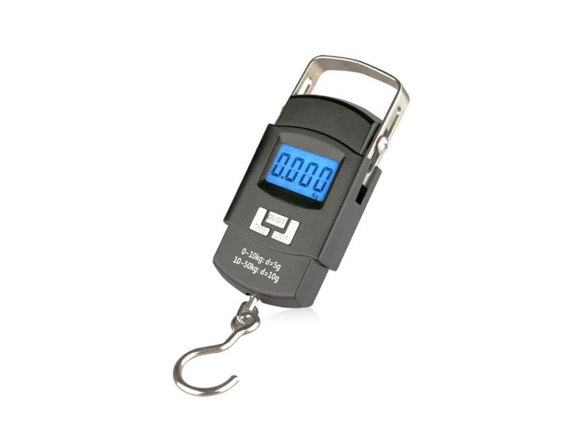 Balança de Bagagem Portátil Eletrônica Digital para Viagem, Capacidade de 50 Kg/100 Lb AQUAFORGE