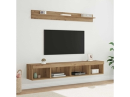 Vidaxl Conjunto De Gabinete De Parede Para Tv 5 Unid.