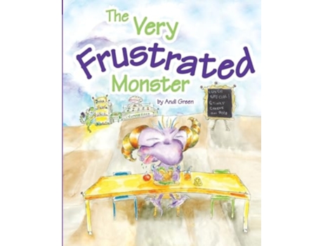 Livro The Very Frustrated Monster de Andi Green (Inglês)