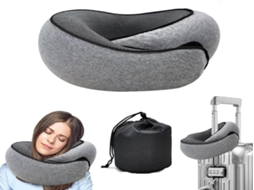 Lurelia Almofada Viagem, Ergonómica, Espuma Viscoelástica, 12v Carro, Presente, Avião Variante 02