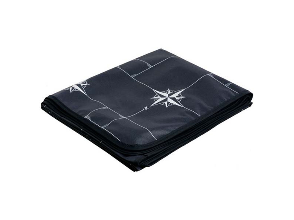 Toalha de Mesa Northwind Preto 115 X 100 Cmmarine Business
