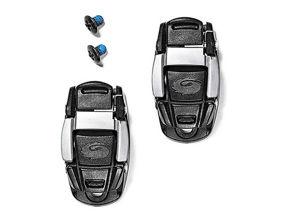 Peça Sobressalente Unisexo SIDI Clousures Kit Caliper Buckle Preto para Ciclismo (Tamanho Único)