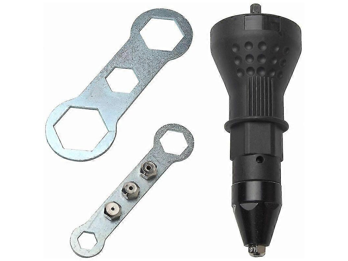 Pistola De Rebitar Sem Fio, Adaptador De Mandril Para Furadeira Elétrica, Adaptador Para Rebitador De Porcas De Inserção Hengjian