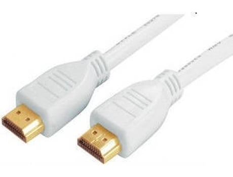 Cabo HDMI S-CONN (10 m - Branco)