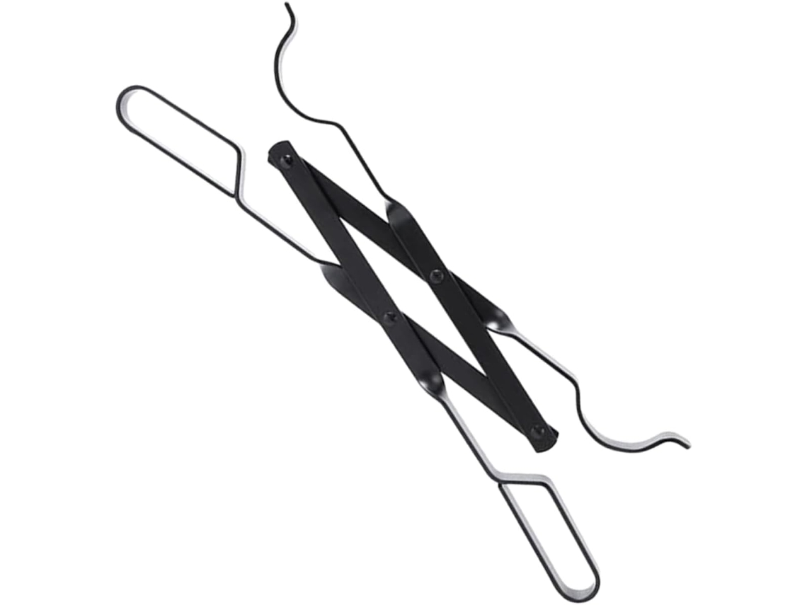 Pinça Para Lenha De Lareira Toddmomy Em Metal, Ferramenta Para Segurar Lenha Uso Interno E Externo, Design Ergonômico E