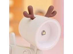 Mini Luminária Noturna Fofa Em Formato De Bichinho Estimação, Mesa Led