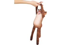 Macaco De Pelúcia, Brinquedo De Pelúcia Macaco | Fantoche De Mão Com Boca Aberta | Almofada Para Dor Gokoco