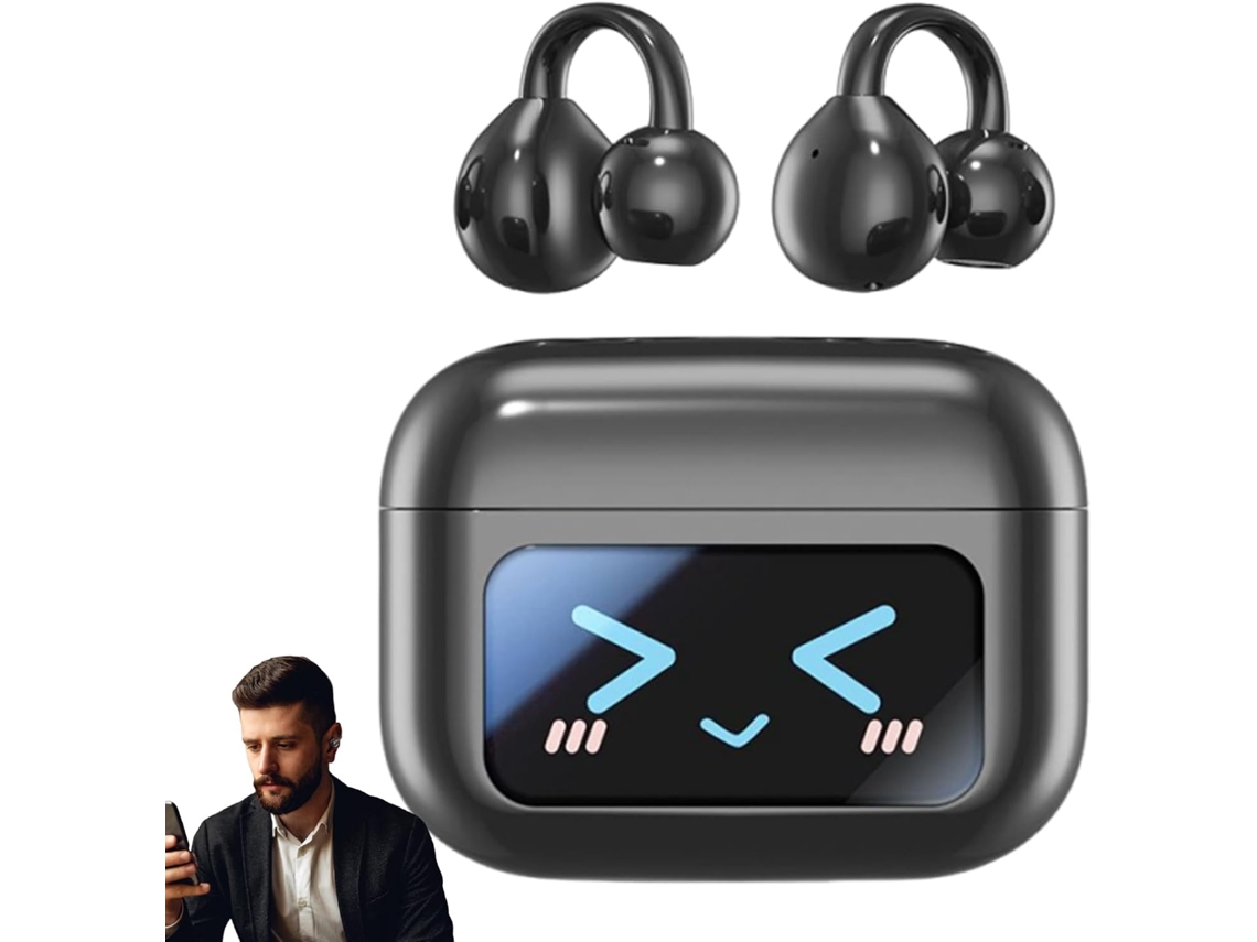 Fones De Ouvido Com Cancelamento Ruído Infinito Para Música E Chamadas Telefônicas, Fones De Ouvido Com Clipe, Fones De
