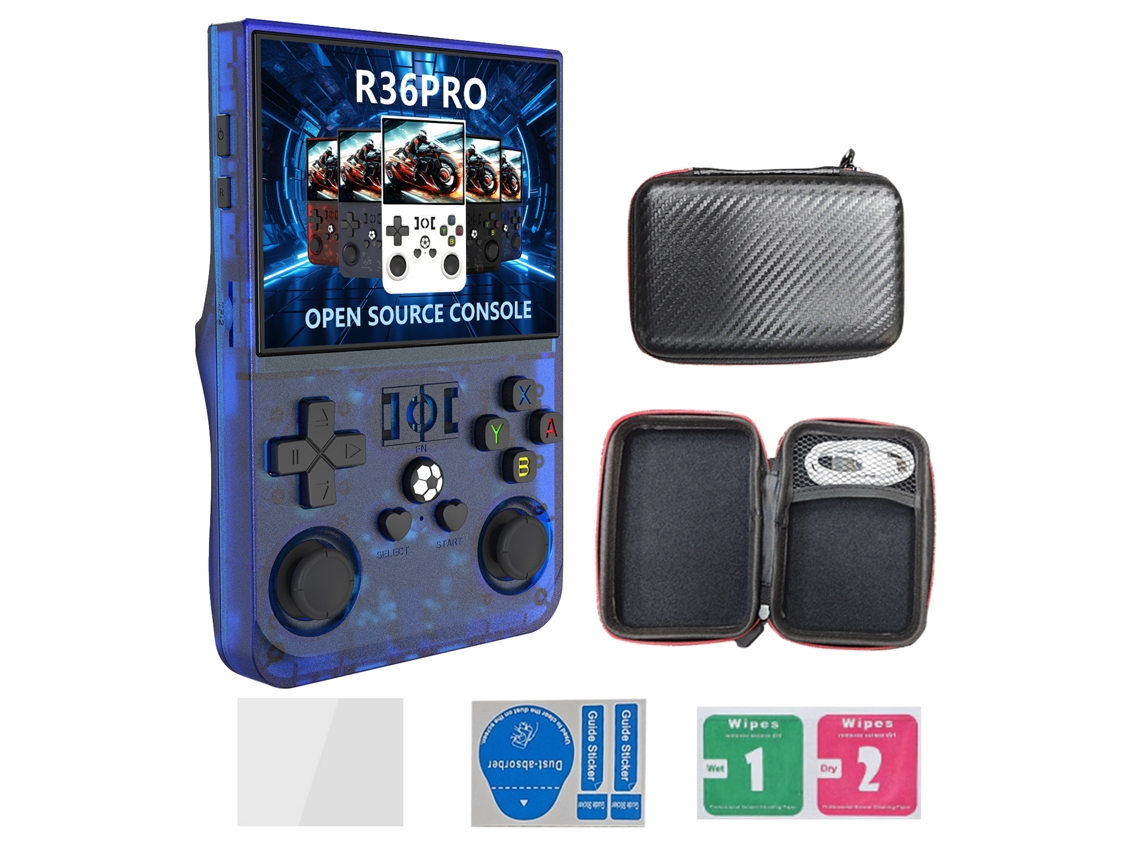 Console Portátil Retrô, Tela Ips de 3,5 Polegadas, 64gb AQUAFORGE