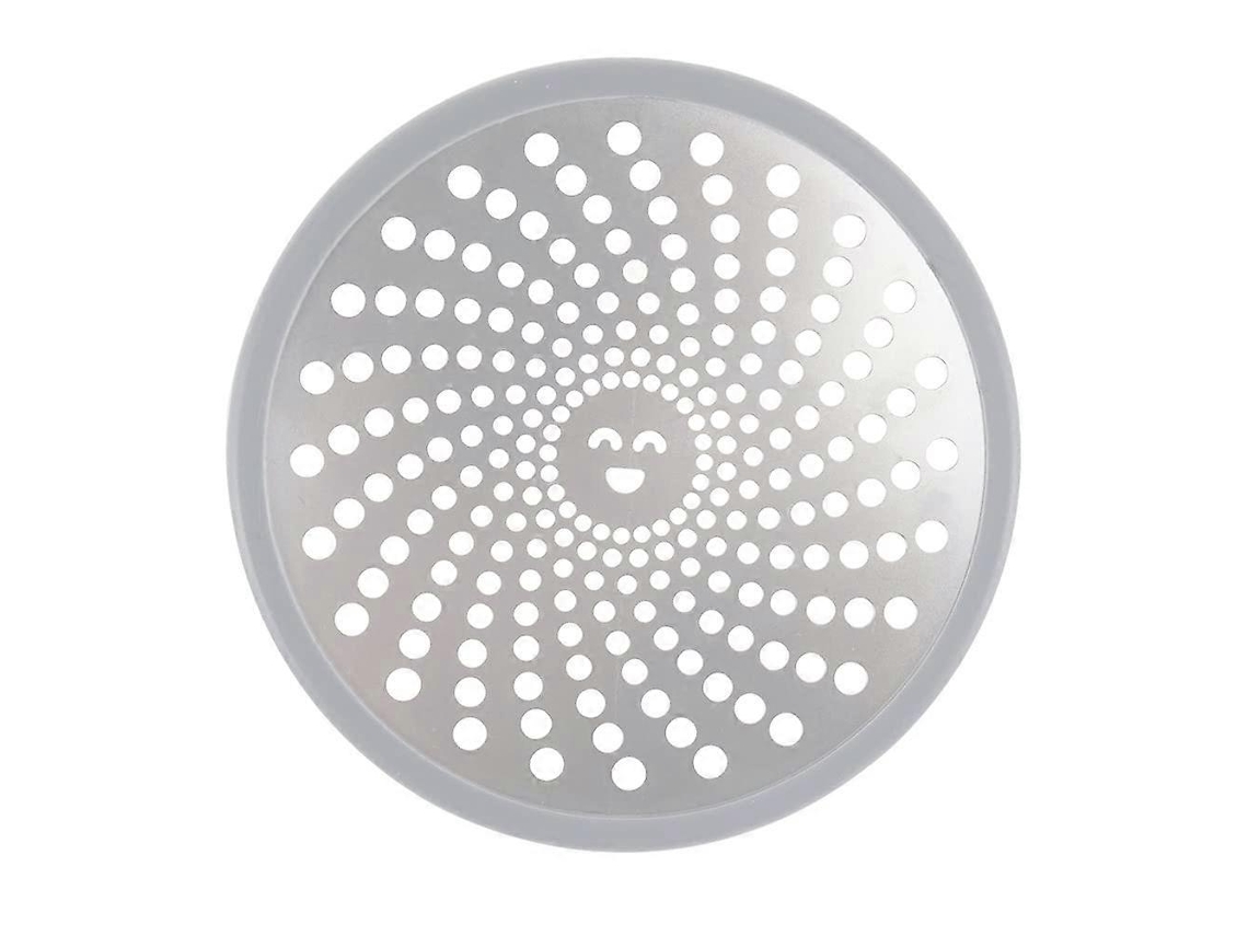 Capturador de Pelo para Drenaje de Ducha de 4,5 Pulgadas Acero Inoxidable Filtro Anti pelo Grifo para Baño Cocina Tubería Plata