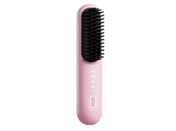 Pente De Cabelo Liso Preguiçoso De Íon Negativo Sem Fio, Pente De Carbono Portátil Sem Danificar O Cabelo Jinyubo Store