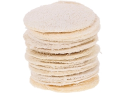 Nolitoy 18 Unidades De Esponjas Bucha Vegetal Natural Esfoliantes Para Massagem Facial E Corporal, Suaves Para Peles