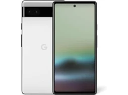 Smartphone GOOGLE Pixel 6a 5G (6.1'' - 6 GB - 128 GB - Branco