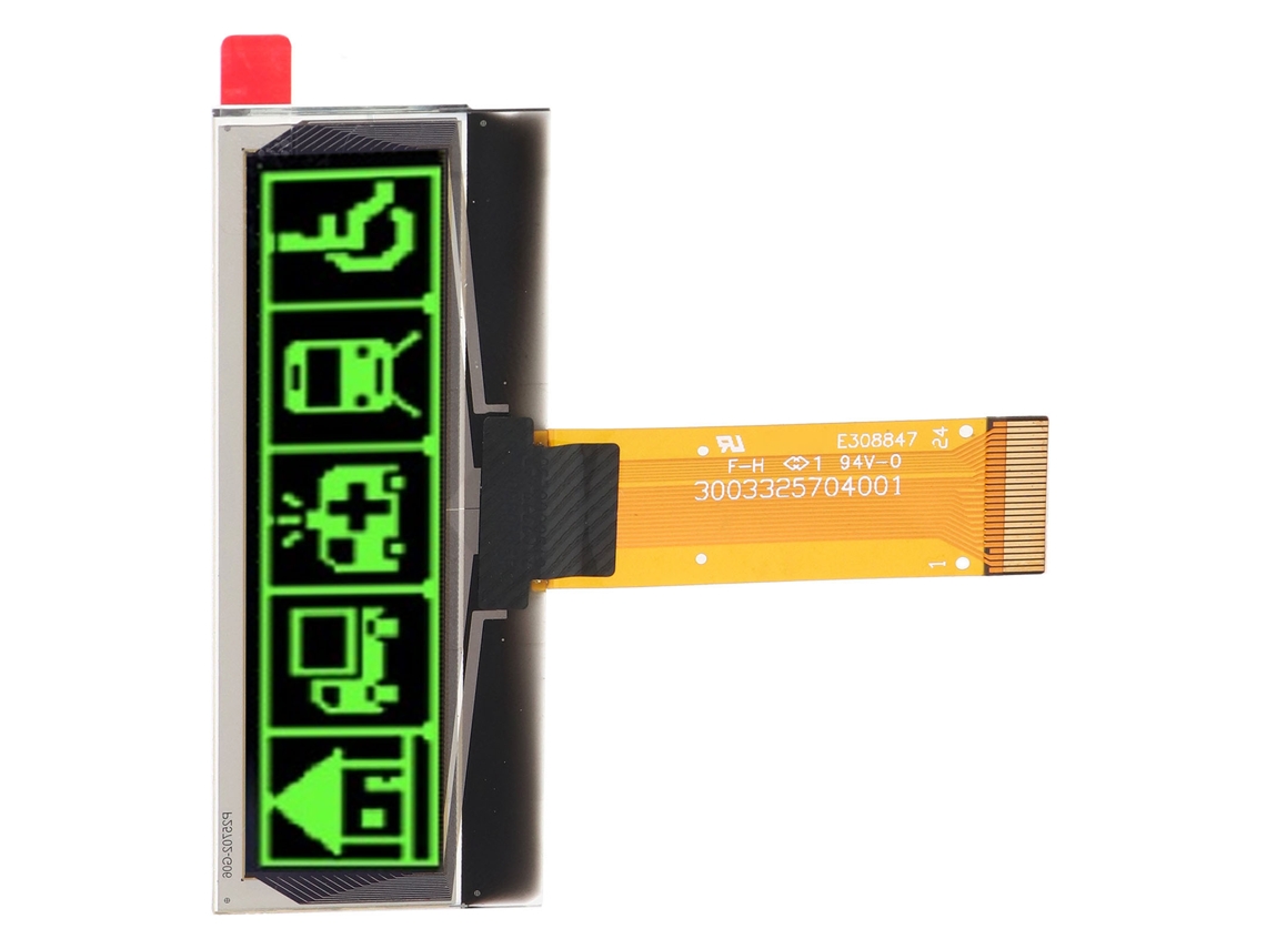 Módulo Display Oled 2.23" 123x32 Spi Iic Verde