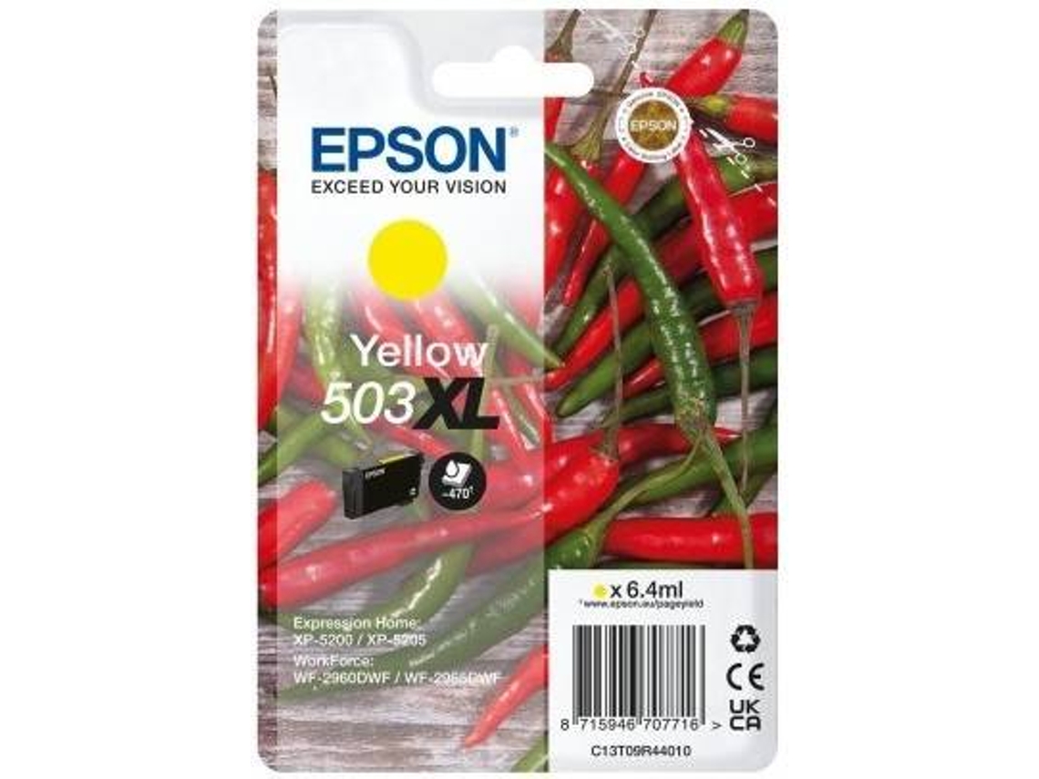Tinteiro EPSON 503Xl (Amarelo)