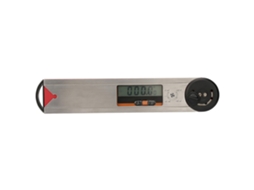 Protracto Digital Eletrônico De Aço Inoxidável 0-225° Régua Medidor De Ângulo Com Display Vermelho