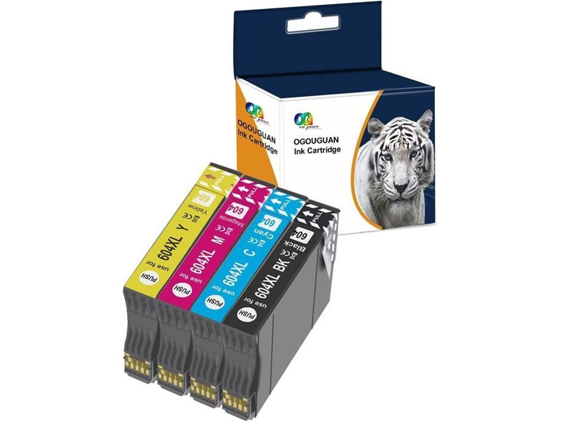 Cartucho De Tinta Compatível Teland 604xl Substituição Para Epson 604xl Para Epson Expression Home Xp 2205 Xp 4200 Xp 3200 Xpu3451 Aucune