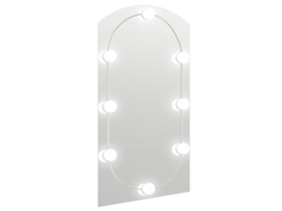 Mirror With Led Light, Mirrors With Led Lights Vidaxl Prateado Vidro (90 X 45 Cm)