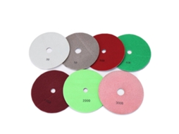 Disco de Polimento Úmido ou Seco para Mármore, Granito e Ladrilhos, 17,8 Cm, 2,27 Kg