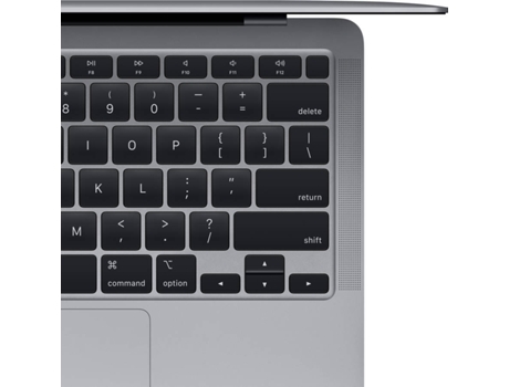 Macbook Air APPLE Cinzento sideral - MGN63Y/A (13.3'' - Apple M1 - RAM: 8 GB - 256 GB SSD - GPU 7-Core) — OS Big Sur