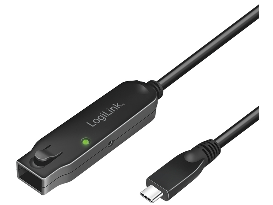 Cabo de Extensão Ativo LOGILINK Usb 3.2 Gen2 5 0 M