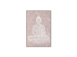 Pintura Home Esprit Castanho Buda Oriental 80 X 5 X 120 Cm