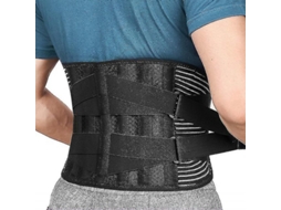 Cinta Ortopédica De Suporte Lombar Para Homens E Mulheres, Modelador De Cintura Para Descompressão Das Costas E Alívio Da Dor. Aquaforge