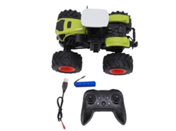 Mali brinquedo Trator Controle Remoto 2.4ghz Recarregável com Luz Pneus Tpr para Bebês Bateria Incluída