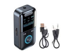 Recetor Bluetooth sem fios ZYBLSSBB com Bluetooth 5.4, áudio 4 em 1