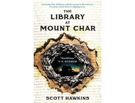 Livro the library at mount char de scott hawkins (inglês)