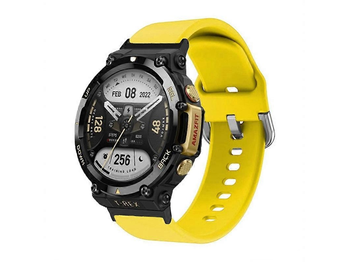 Pulseira de substituição de silicone flexível para relógio inteligente Huami Amazfit T Rex 2 Ly Ebike