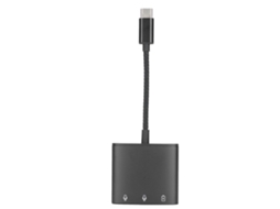 Adaptador LAXISCREED Dual Type c + 3.5mm