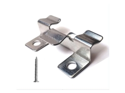 100 Clips Para Decks De Madeira Composta Com Parafusos Aço Inoxidável(1 Cm Altura), Fixadores Duráveis​​ Para Decks