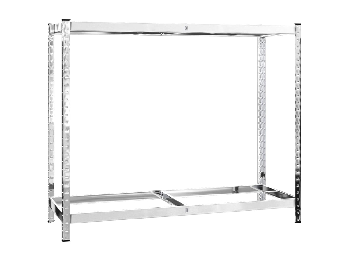 Conjunto 1 Tire Rack, Tire Racks Vidaxl Prateado Aço (110 X 40 X 110 Cm)