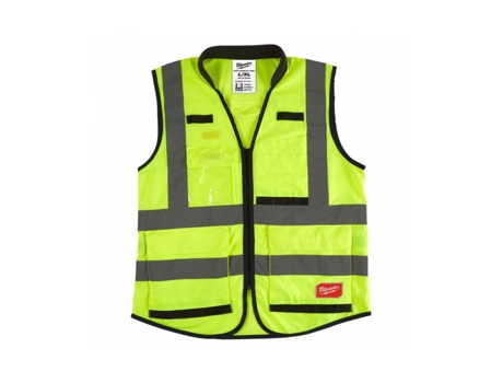 Colete Premium Alta Visibilidade L/Xl