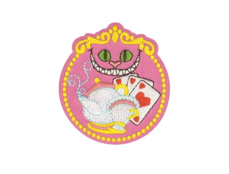 Ecusson Termocolante Conto De Fadas Alice No País Das Maravilhas 5.5x5cm Mdc