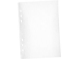 Capa De Fichário Em Acrílico Transparente Tamanho A5, Com 6 Argolas, Organizador Para Agenda E Bloco De Notas