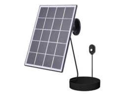 Lurelia Painel Solar Compatível Com Carregador Solar Para Câmara De Segurança Arlo Pro 4/ultra 2/pro 3/ultra/pro 5s Multicolorido